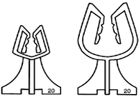 Plastic Clip Fast Bar Chairs - Bar Type